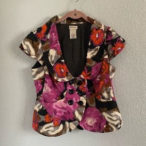 Anthropologie Elevenses blazer